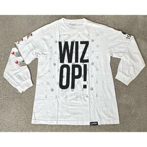 Cookies Wiz Op Long Sleeve Ice Cream Pullover Sweatshirt Shirt (Large)